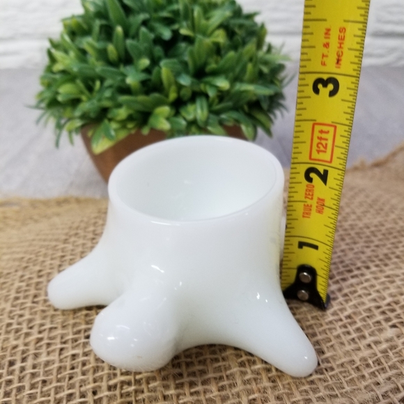 Vintage Milk Glass Turtle Trinket Dish - Picture 8 of 8